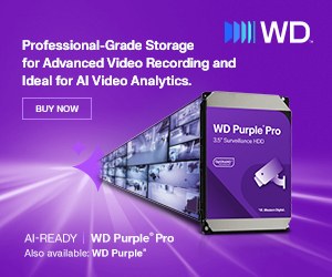 WD Purple Pro - CCTV 녹화 및 AI 영상분석용 전문가급 저장장치 (Western Digital)